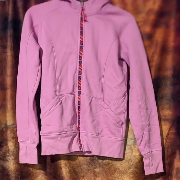 Kirkland Signature Pink Long Sleave Jacket- Girla 12/14 L - Picture 1 of 10